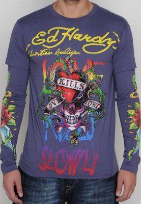 cheap Ed Hardy shirt(Men)-534